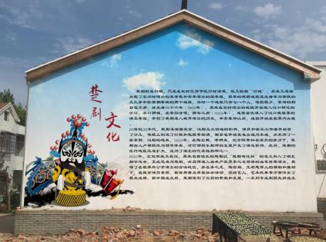  卫辉如何进行墙体彩绘制作