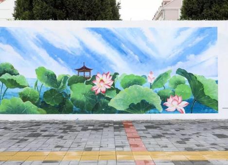  卫辉墙绘施工材料制作工艺说明