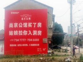  卫辉墙体广告在乡镇、农村市场的媒体优势