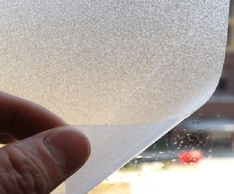  卫辉玻璃门外面粘广告用什么材料好？