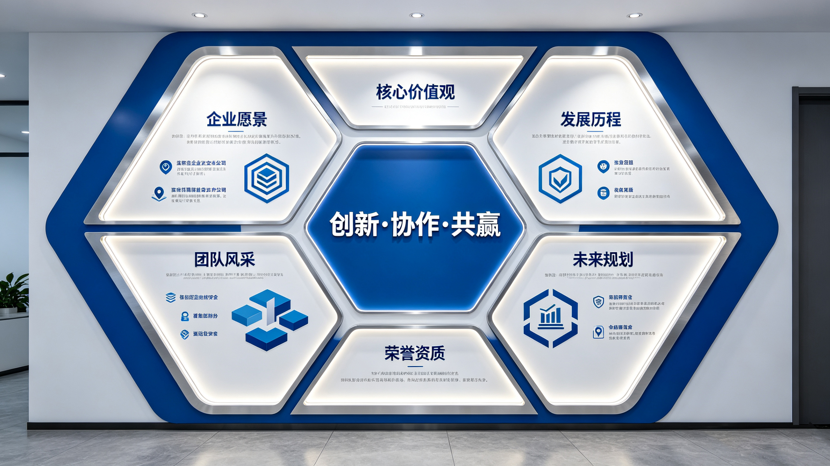  卫辉企业文化墙六边形避坑指南（新手常犯5个错误）